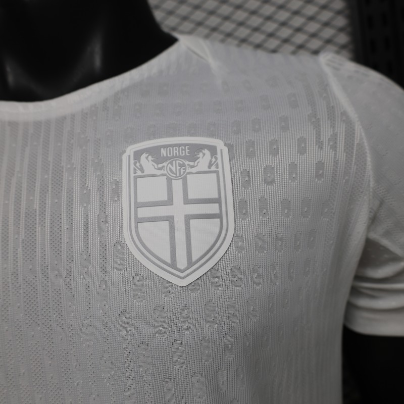 Player Version 2026 Norway White  Away Jersey