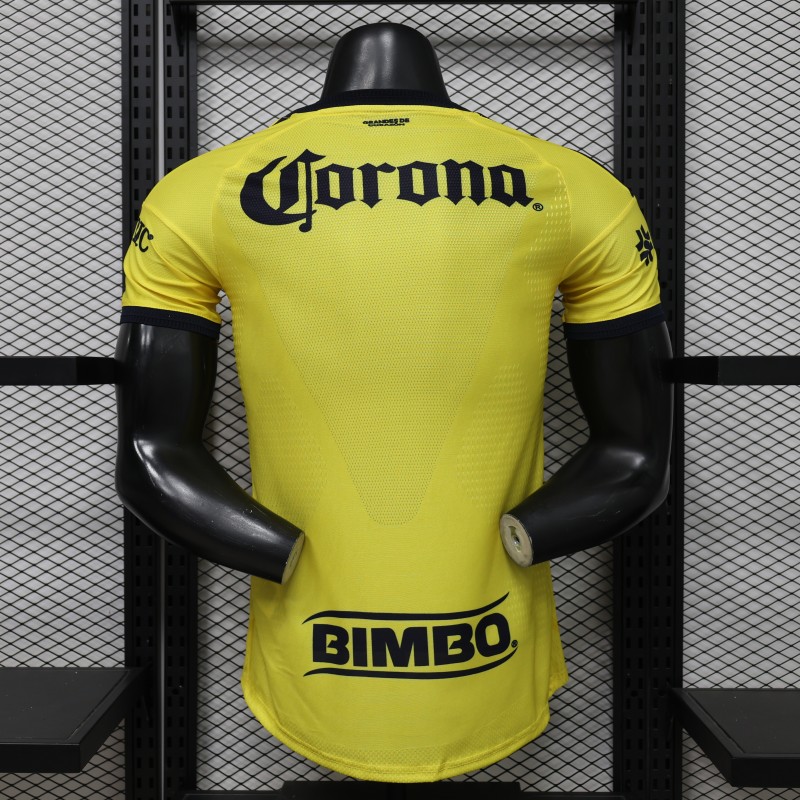 Player Version 26/27 Club América Yellow  Home Jersey