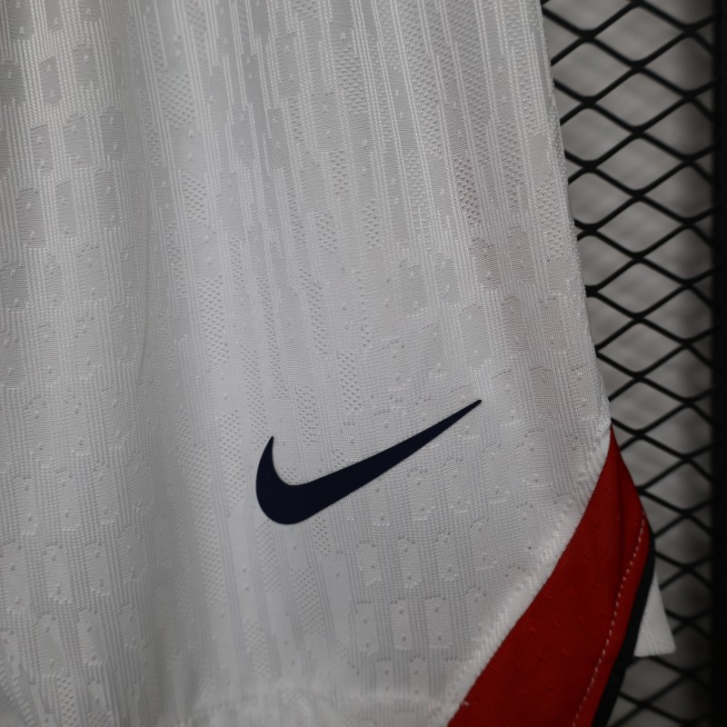 Player Version 2026 England White  Home Shorts