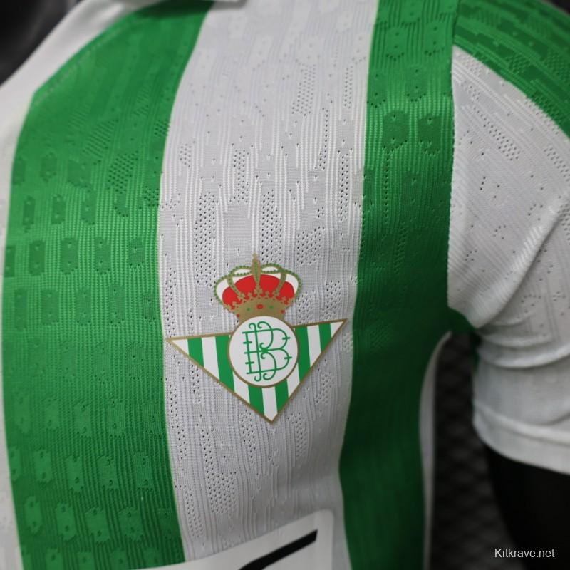 Player Version 26/27 Real Betis Home Jersey
