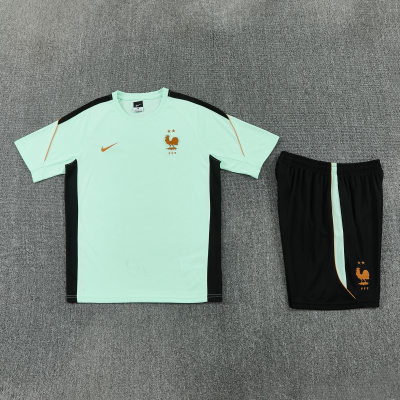26/27 France Short Sleeve+Soccer Shorts