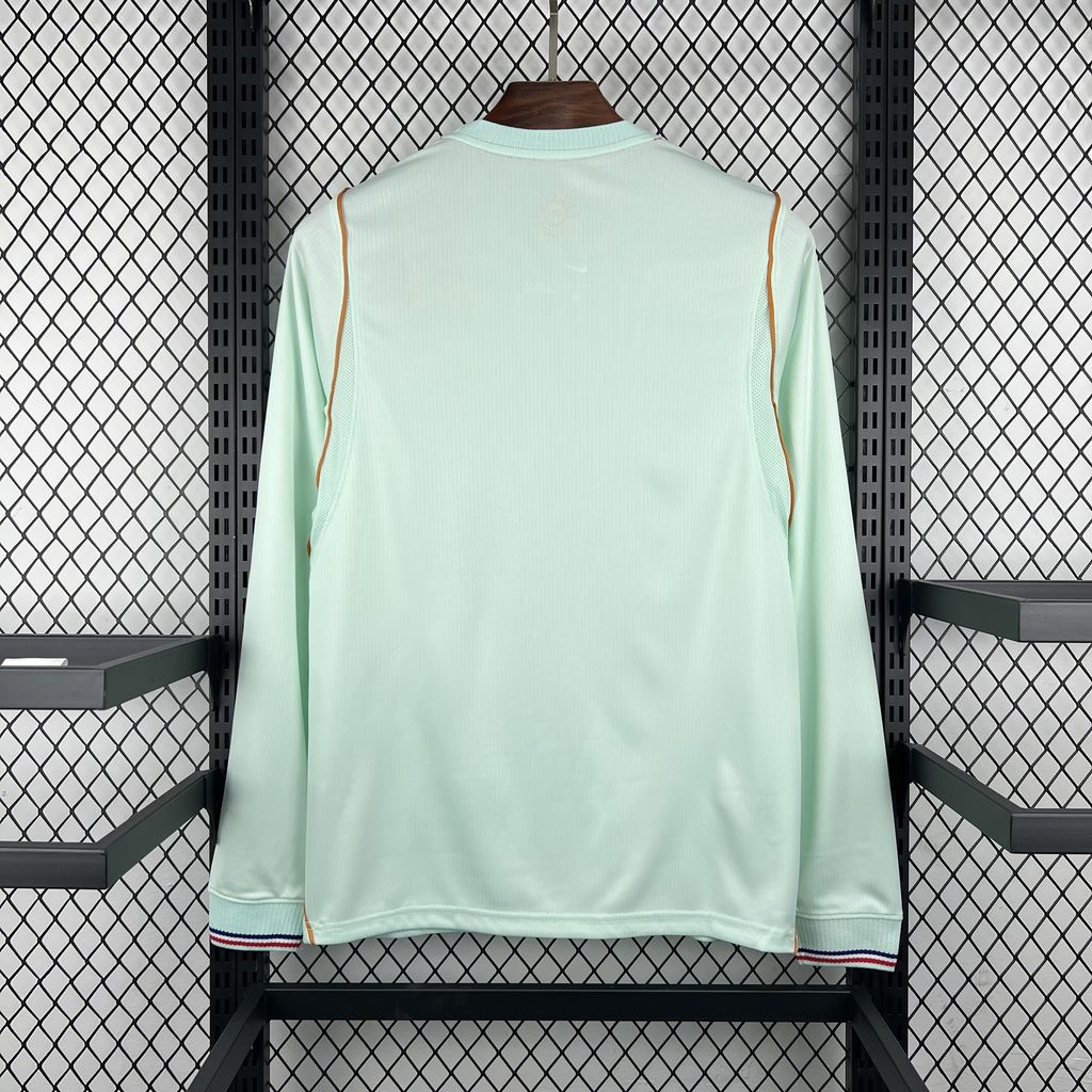 2026 Mens France World Cup Away Long Sleeve Jersey