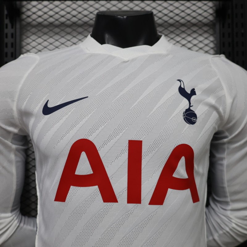 Player Version 26/27 Tottenham Hotspur Long Sleeve Home White Jersey