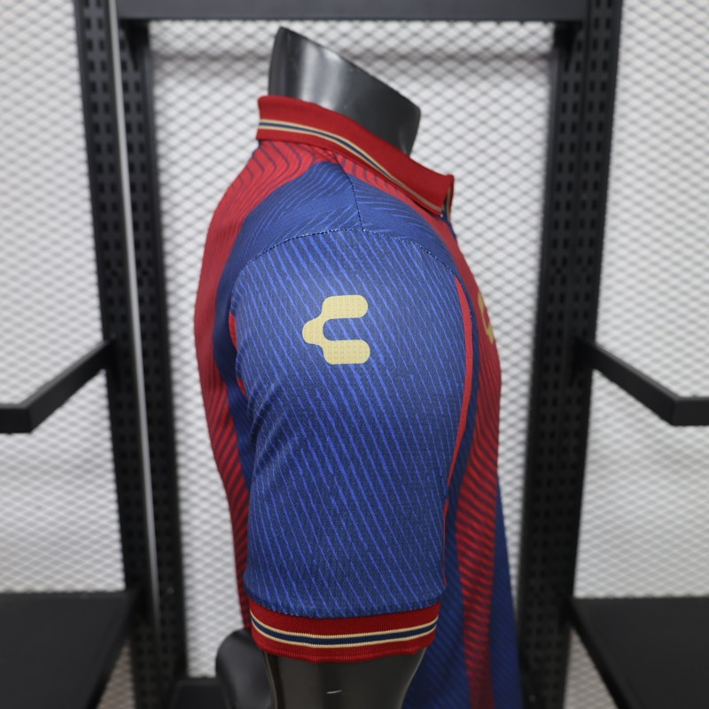 Player Version 26/27 Atlante Home Red Blue Jersey