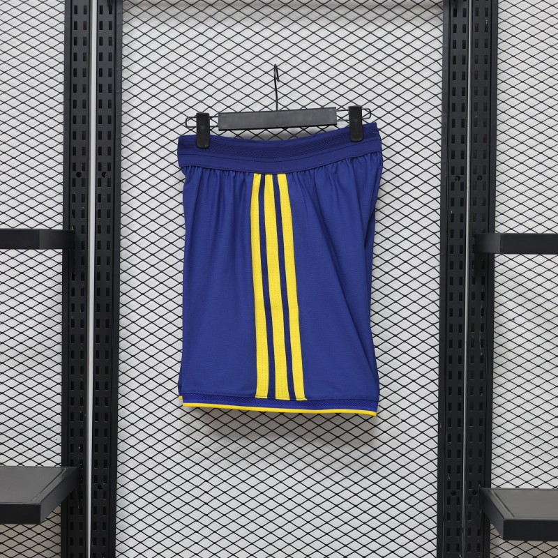 Player Version 26/27 Boca Juniors Home Blue Yellow Shorts