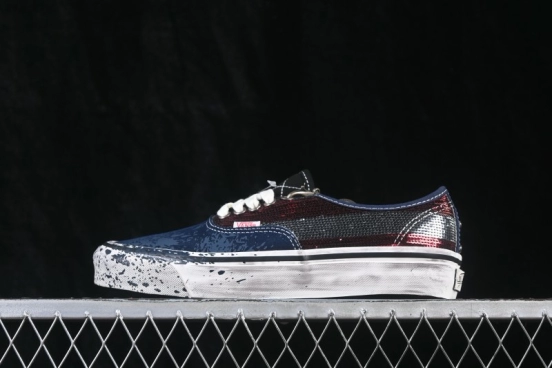 Vans Authentic 44 Premium Low-Top Skateboarding Shoes - VN000DB8Z11