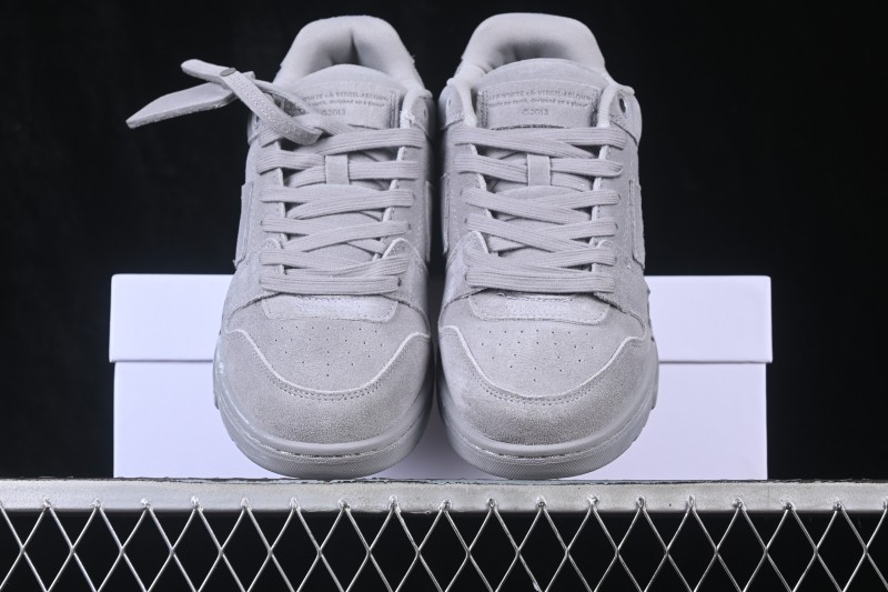 Off-White Out Of Office Low-Top Sneakers Space Grey - AJD4