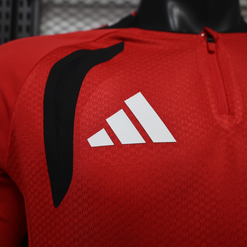 Player Version 26/27 Manchester United FC Long Sleeve Home Red Jersey
