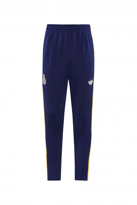 26/27 Real Madrid Navy Full Zipper Jacket Tracksuit + Long Pants