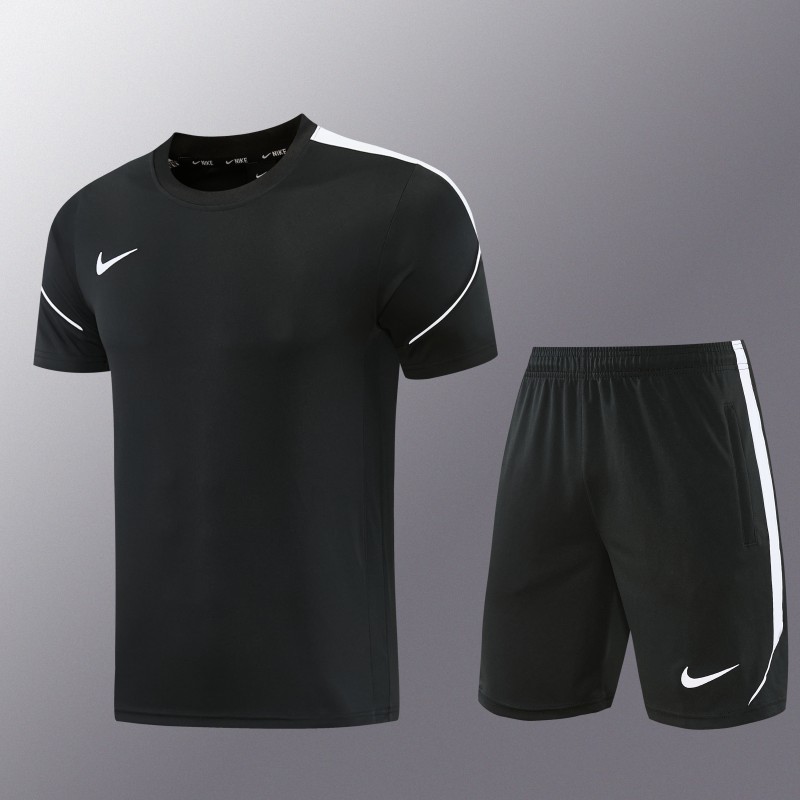26/27 Nike 10  Black Short Sleeve+Soccer Shorts