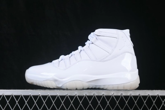 Comme des Garçons x Nike Air Jordan 11 White Sneakers - IV7639-100