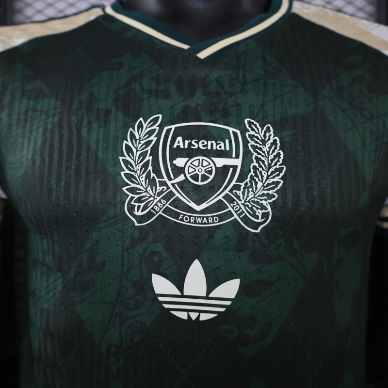 Player Version 26/27 Arsenal FC Special Edition Green Jersey