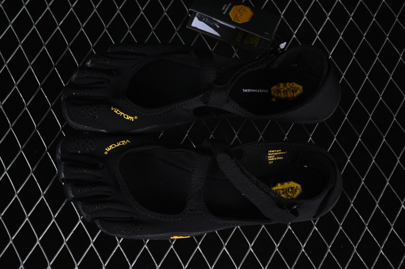 Vibram V-Soul Barefoot Training Quick-Dry Ballet Five-Finger Shoes - 18W7201 Black