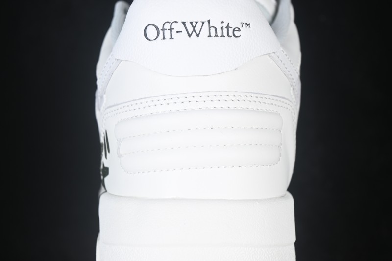 Off-White Out Of Office Low-Top Sneakers Classic White Black - WMD4