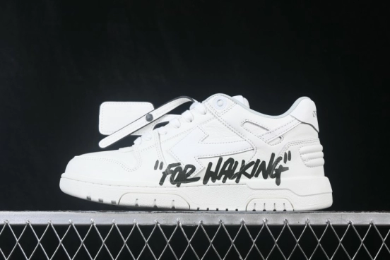 Off-White Out Of Office Low-Top Sneakers Classic White Black - WMD4
