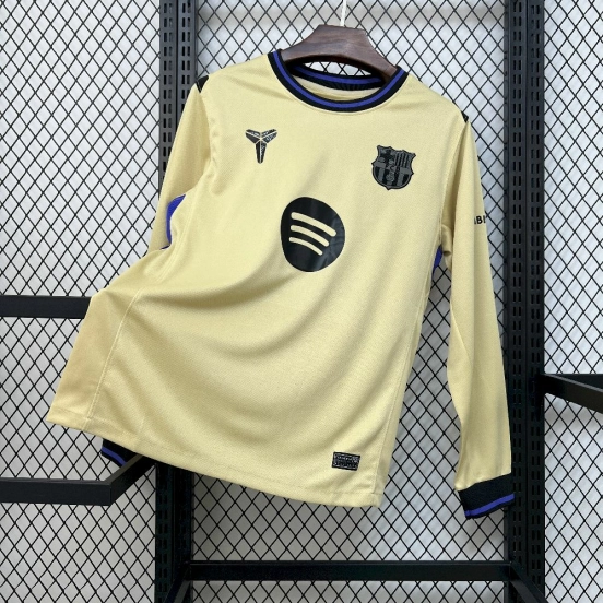 2025/26 Mens Barcelona Away Long Sleeve Jersey