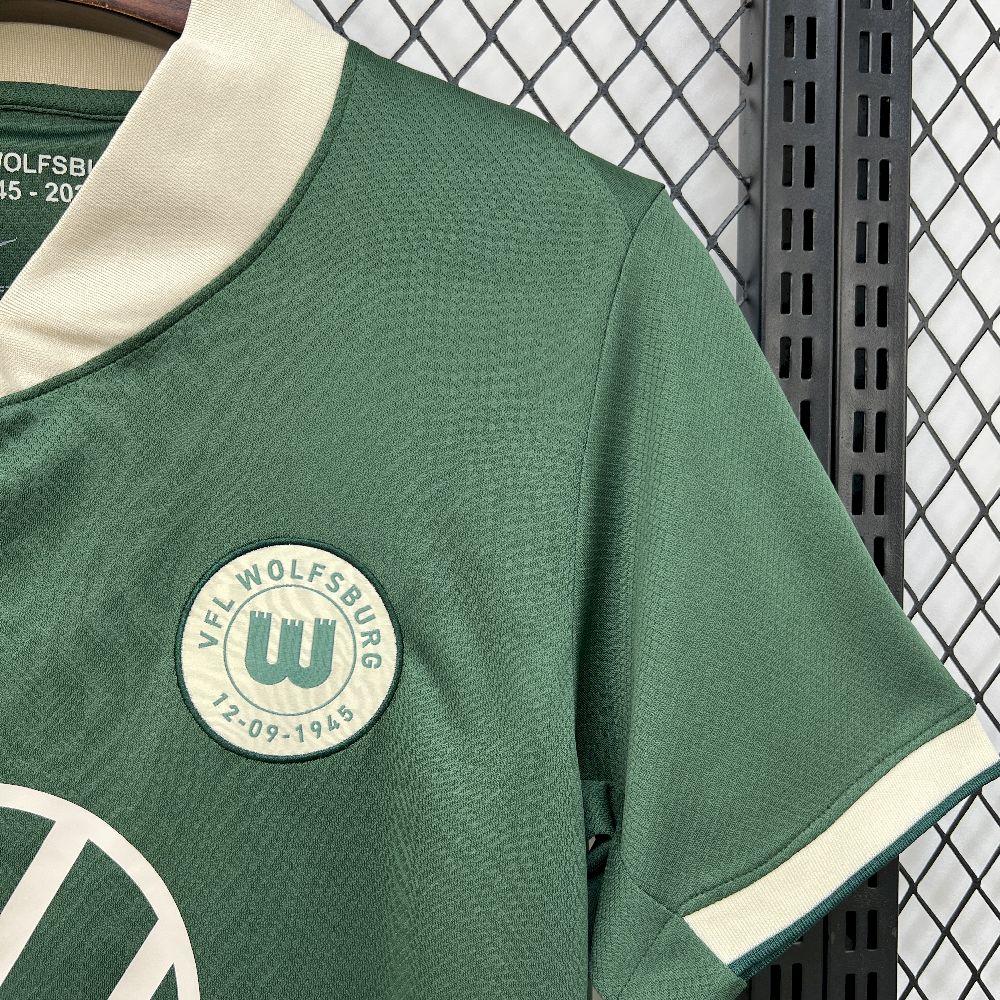 2025/26 Mens Wolfsburg Maillot Stadium Jersey