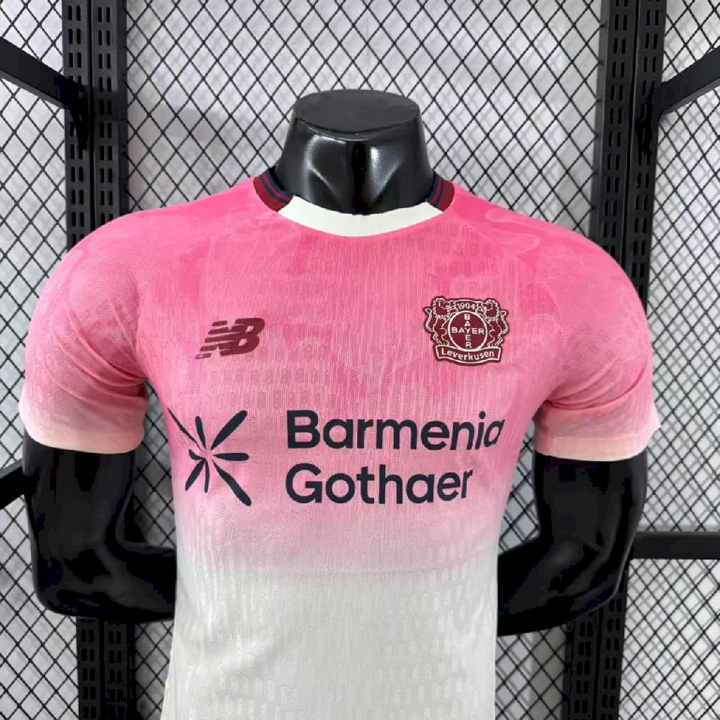 2025/26 Player Version Mens Bayer 04 Leverkusen Away Jersey