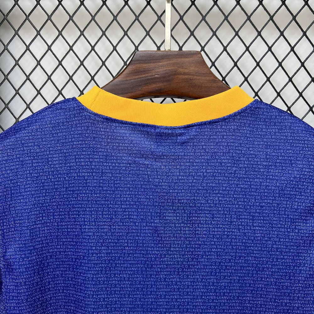 2000/01 Retro Deportivo Alaves Champions League Final Jersey