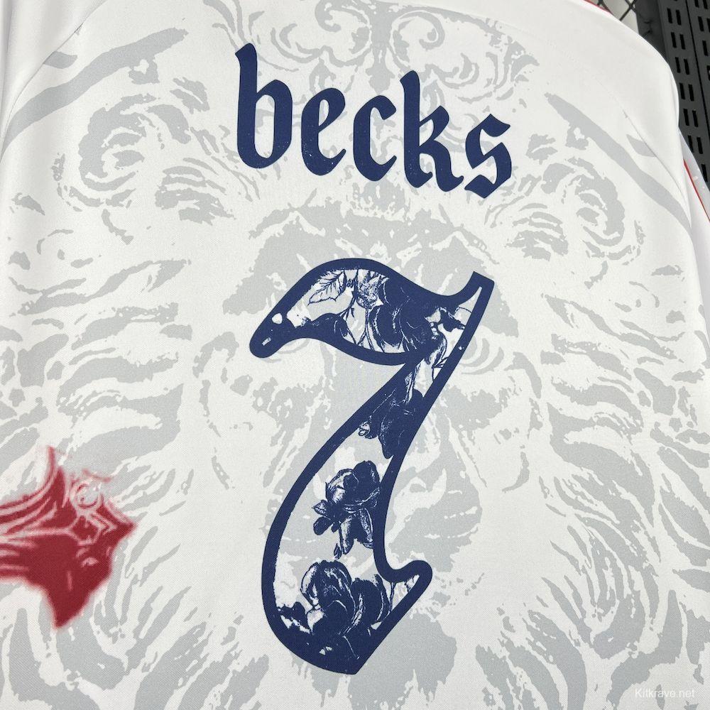 2025 Mens England Becks #7 Special Jersey