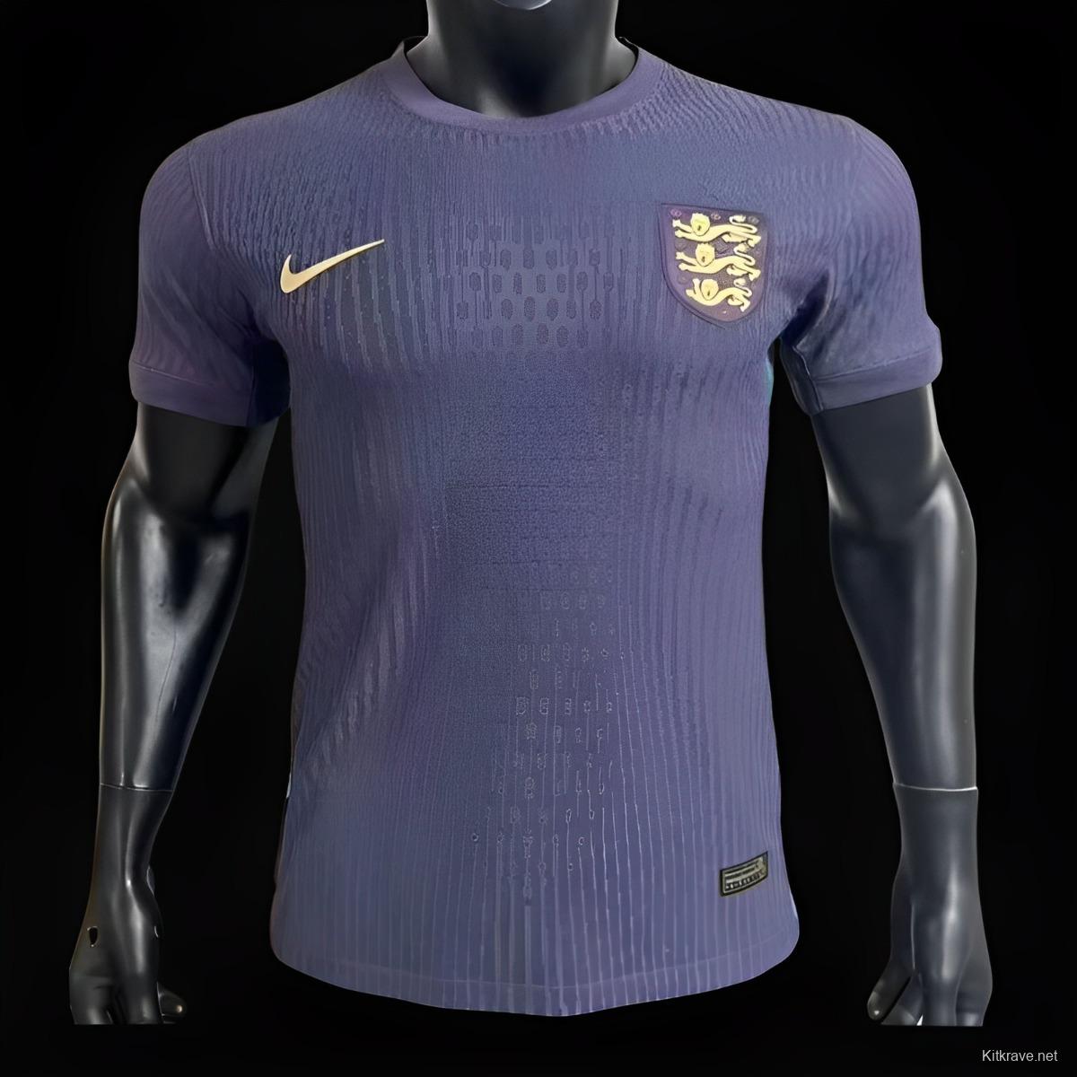 Player Version 2024 England Away Jersey KitKrave