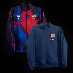 23/24 Barcelona Patta Special Edition Pre-Match Reversible Full Zipper Jacket