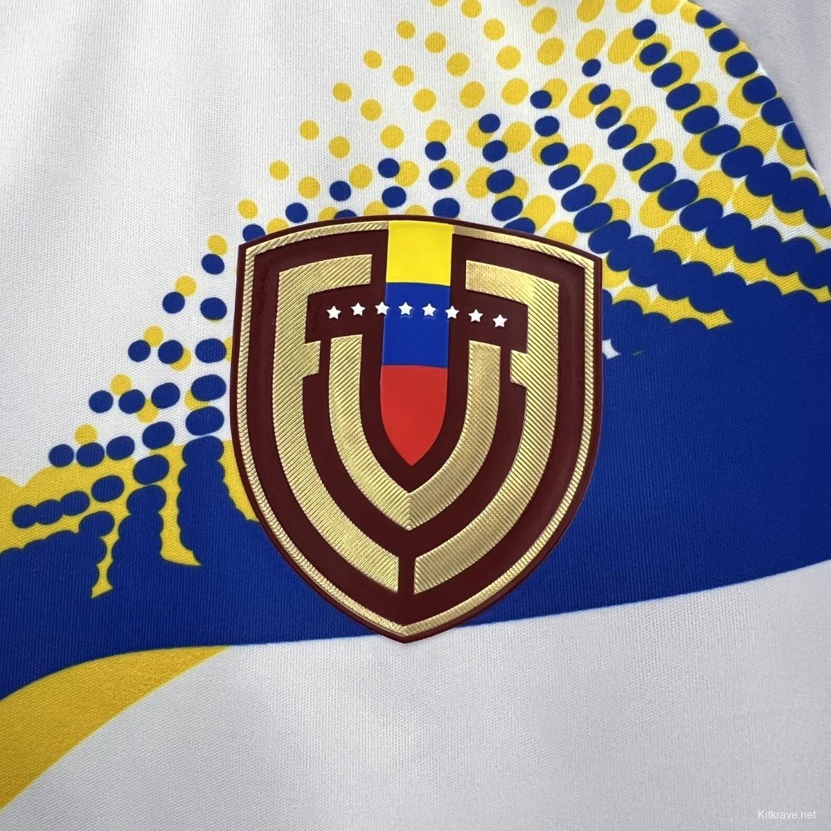 2024 Venezuela Copa America Away White Jersey