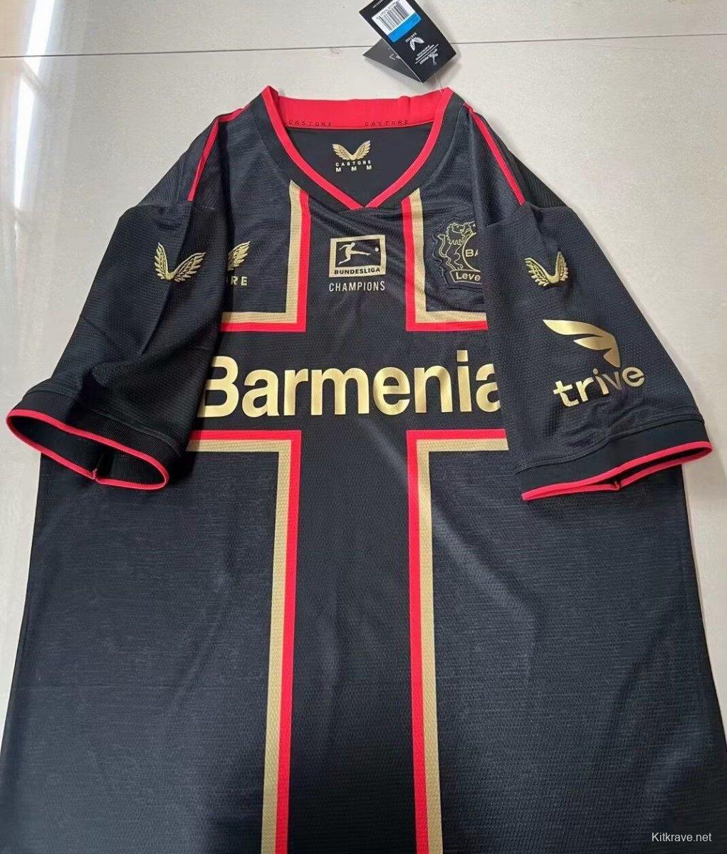 23/24 Bayer 04 Leverkusen Black Special Jersey