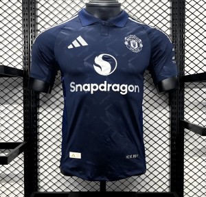 Player Version 24/25 Manchester United Away Navy Jersey