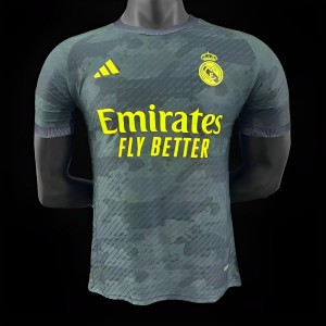 Player Version 23/24 Real Madrid Camouflage Green Jersey