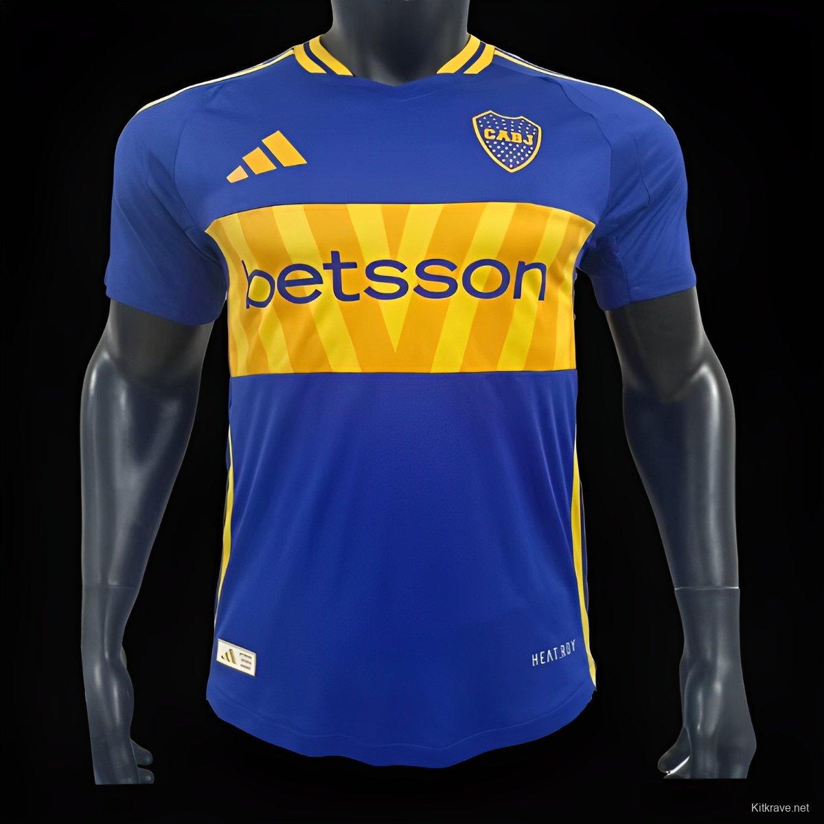 Player Version 24/25 Boca Juniors Home Jersey