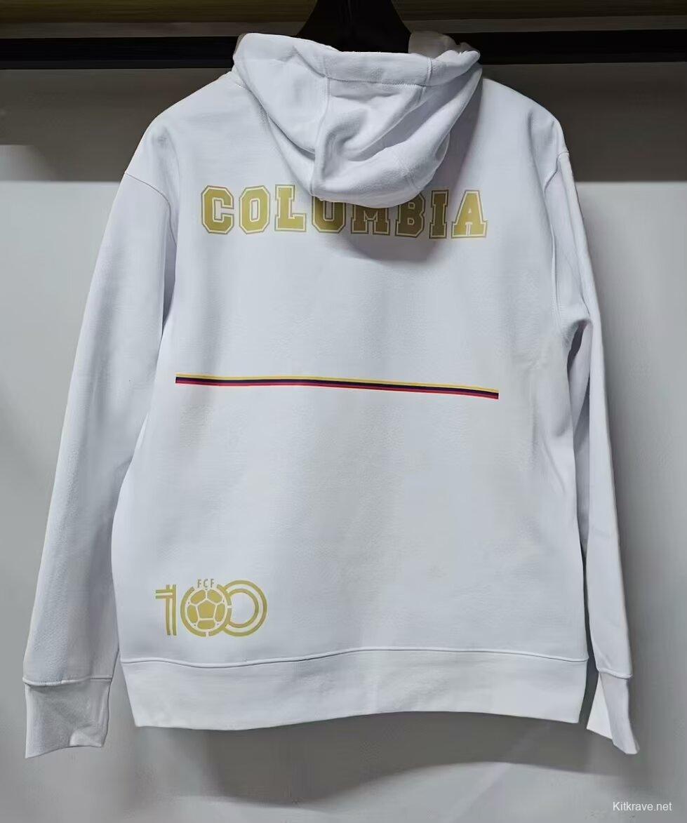 2024 Colombia 120Th Anniversary Sherpa-lined Hoodie 5 Color