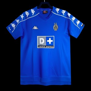 Retro 99/00 Juventus Away Blue Jersey