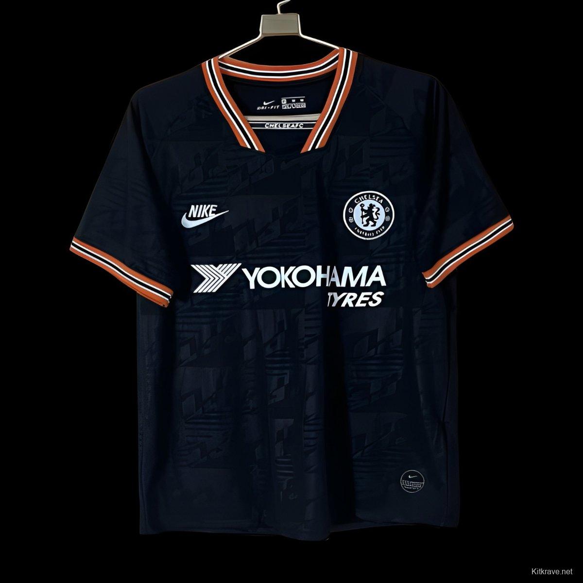 Retro 19/20 Chelsea Third Black Jersey