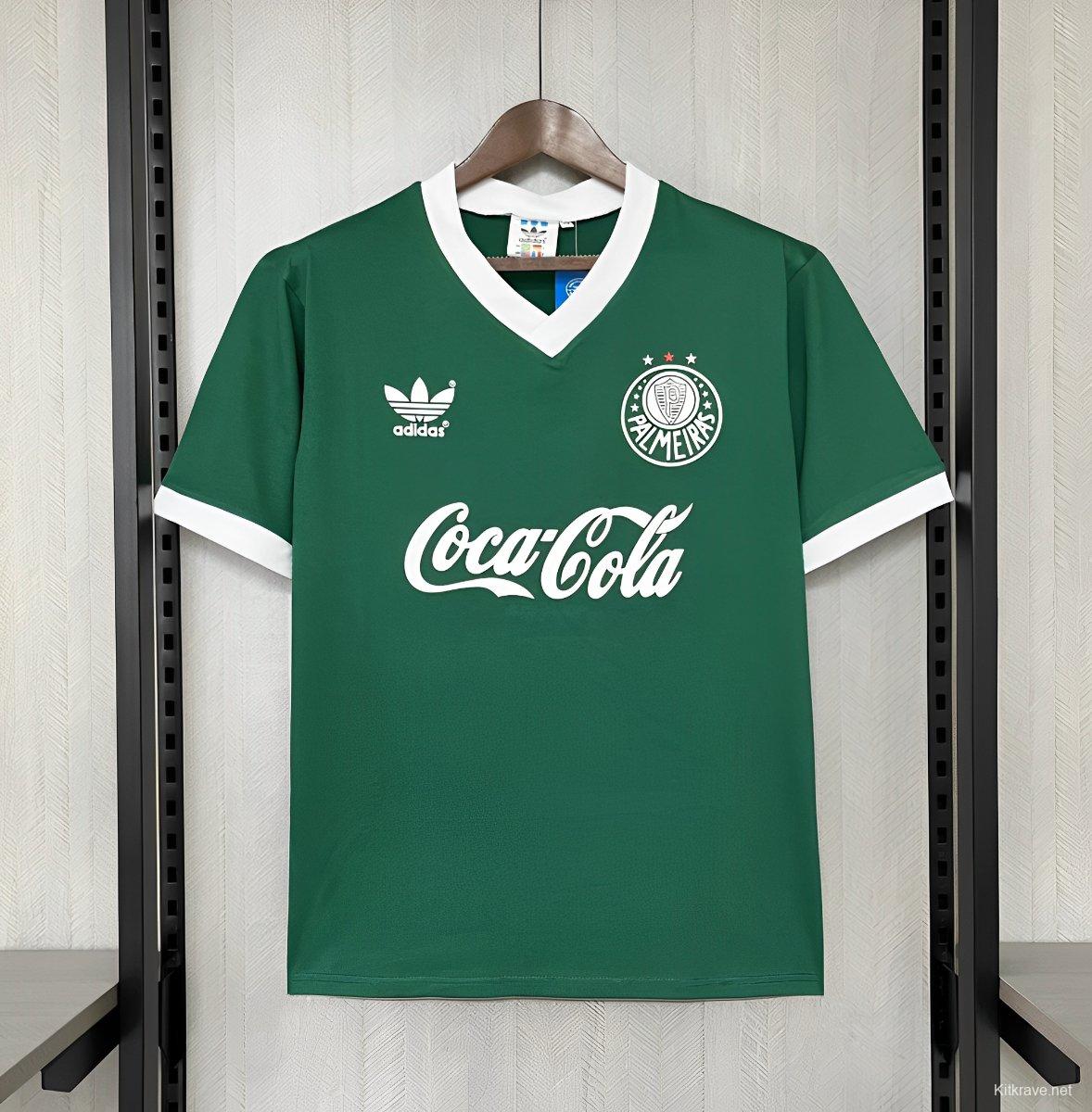 Retro 89/90 Palmeiras Home Jersey