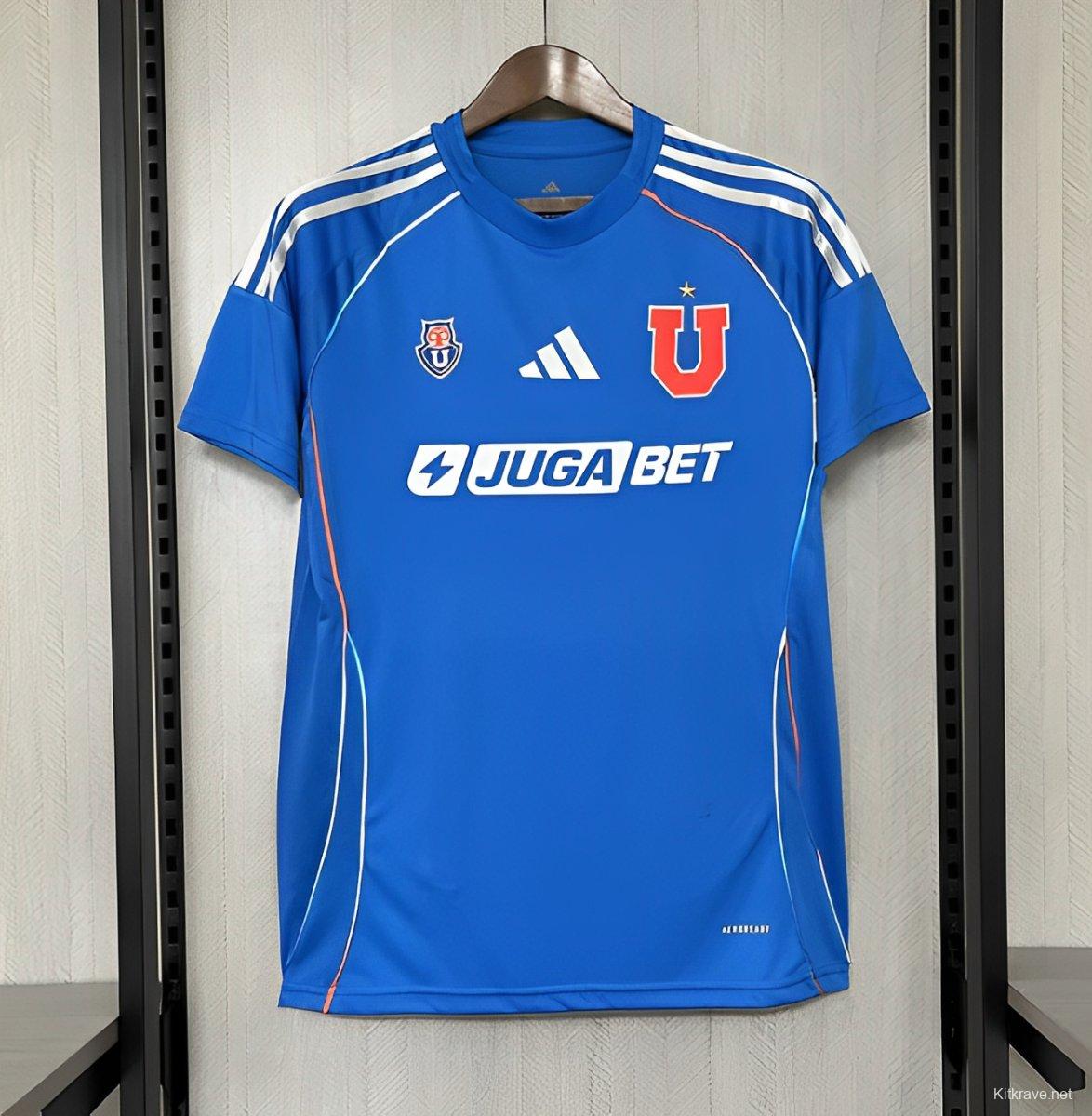 25/26 Universidad De Chile Home S-XXXXL Jersey