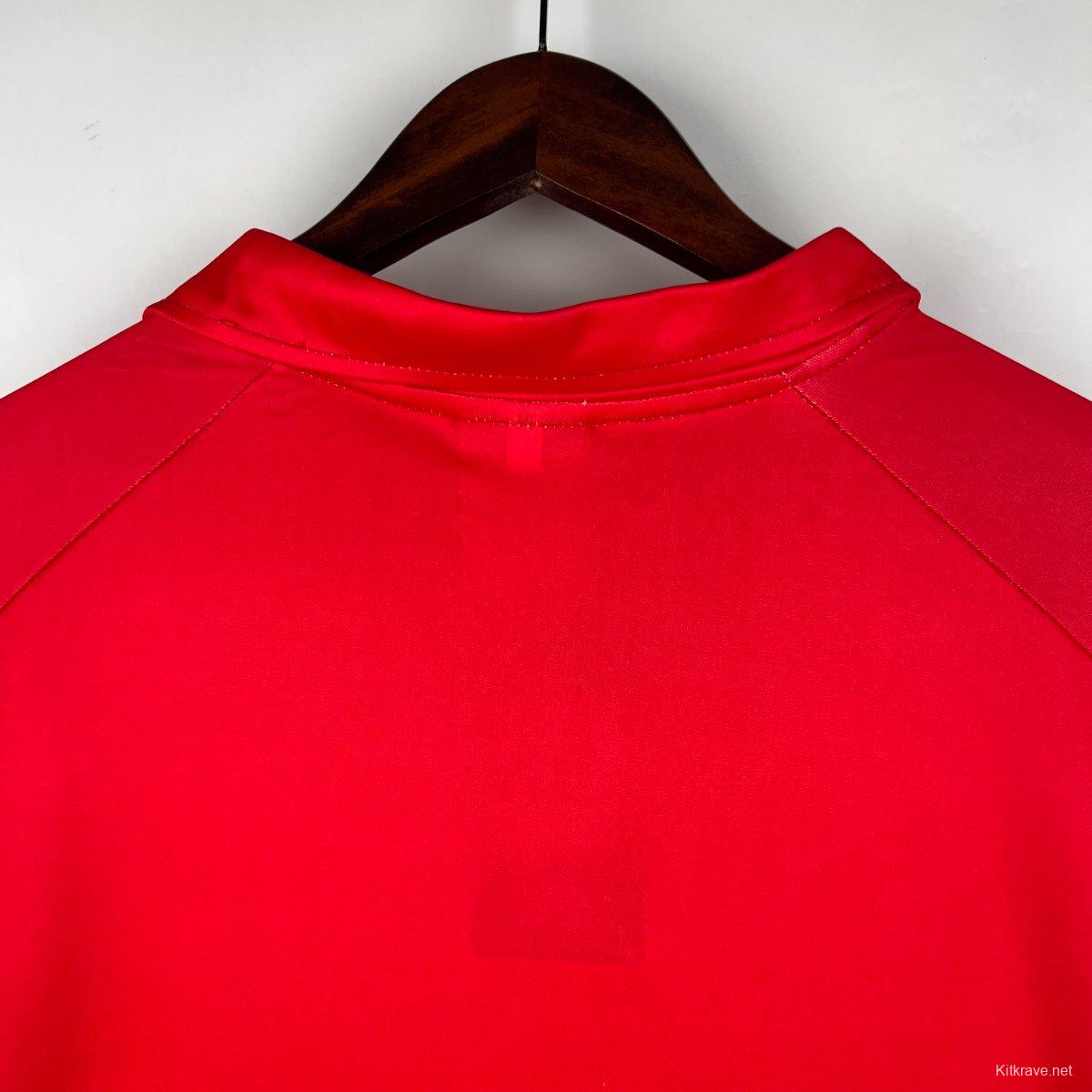 Retro 90/91 Napoli Third Red Jersey