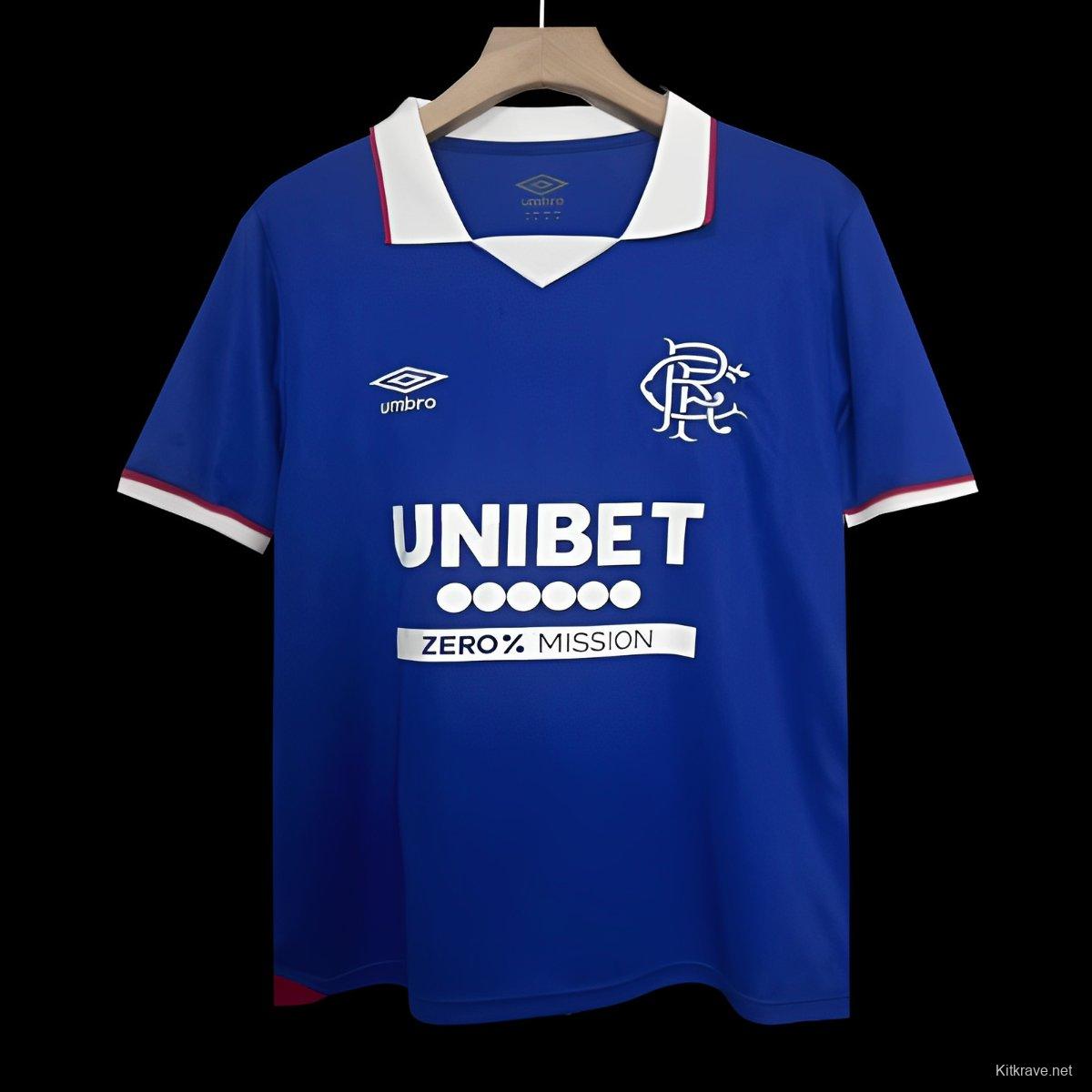 25/26 Glasgow Rangers Home Jersey