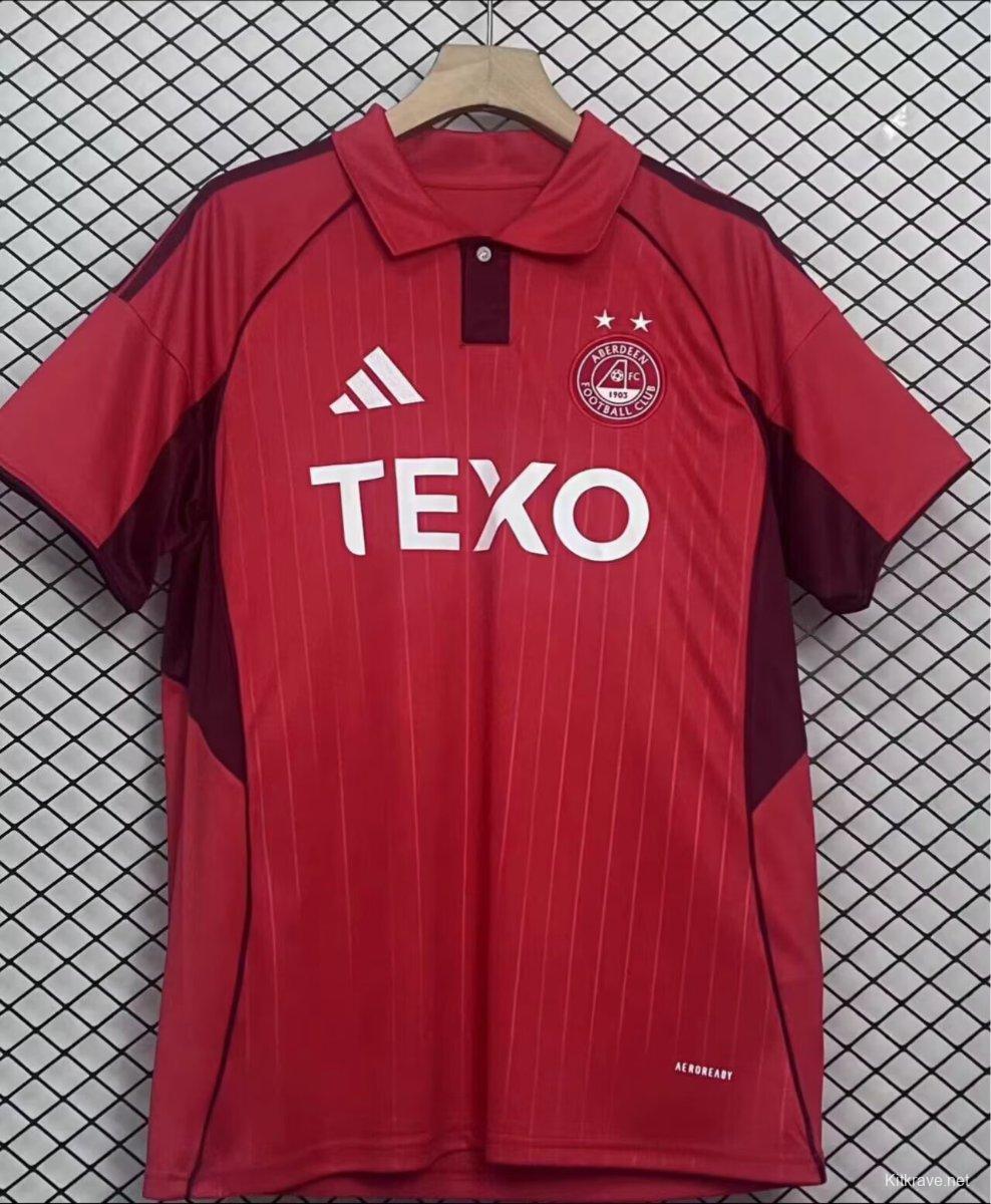 25/26 Aberdeen Home Jersey