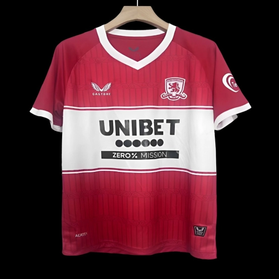 25/26 Middlesbrough Home Jersey