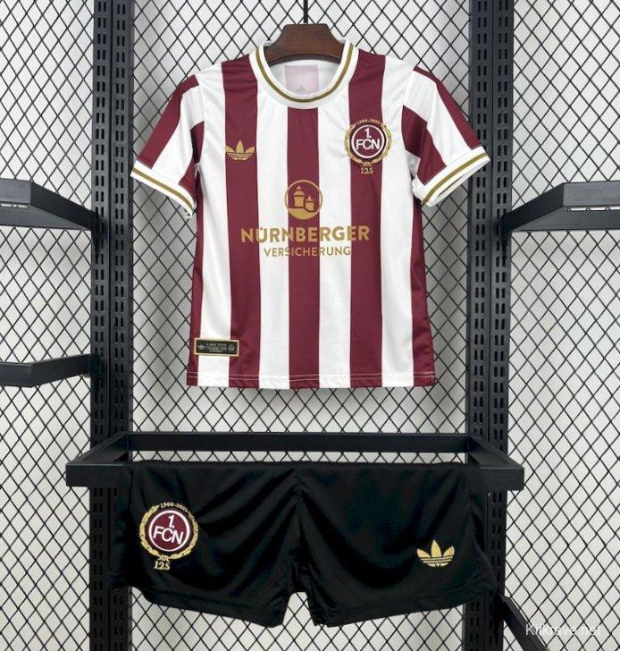 2025/26 Kids 1. FC Nurnberg 125th Anniversary Kit