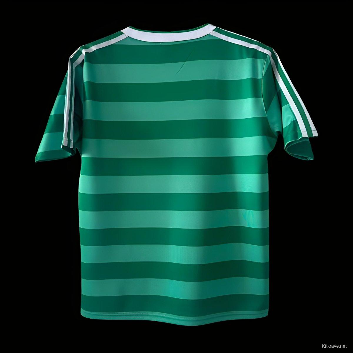 Retro 1984 Germany Away Green Jersey