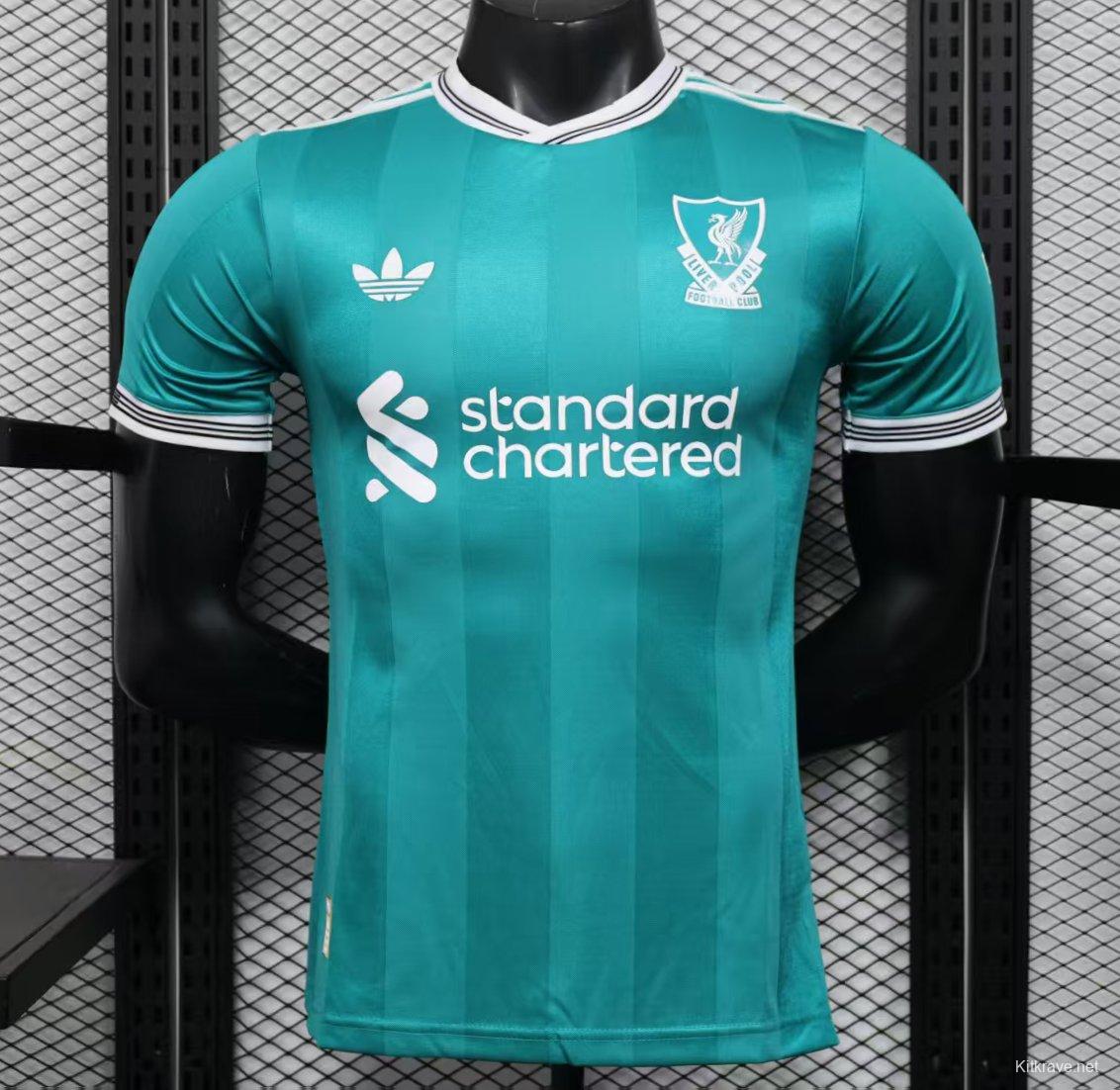 Player Version 25/26 Liverpool Third Green Jersey