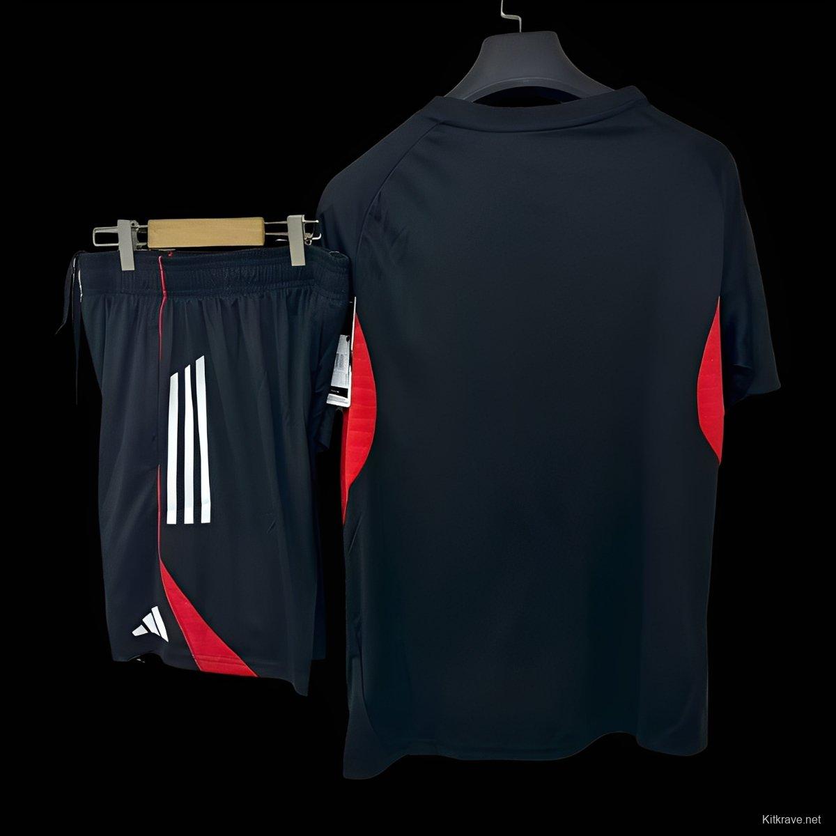 25/26 Benfica Black Vest Jersey + Shorts
