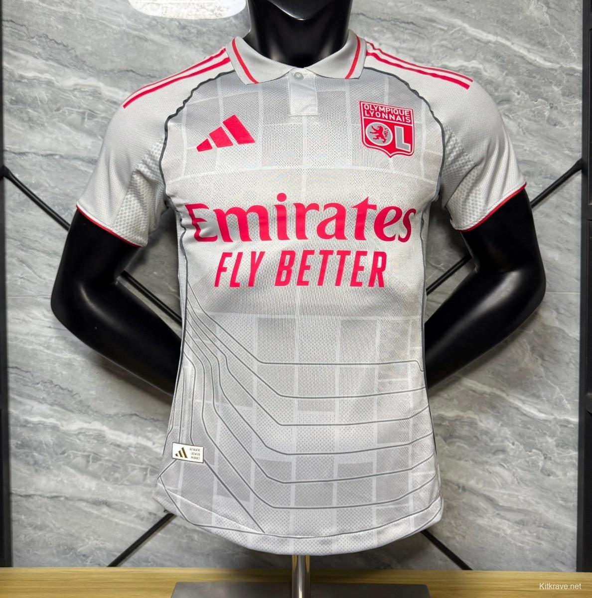 Player Version 25/26 Olympique Lyonnais/Lyon Third Jersey