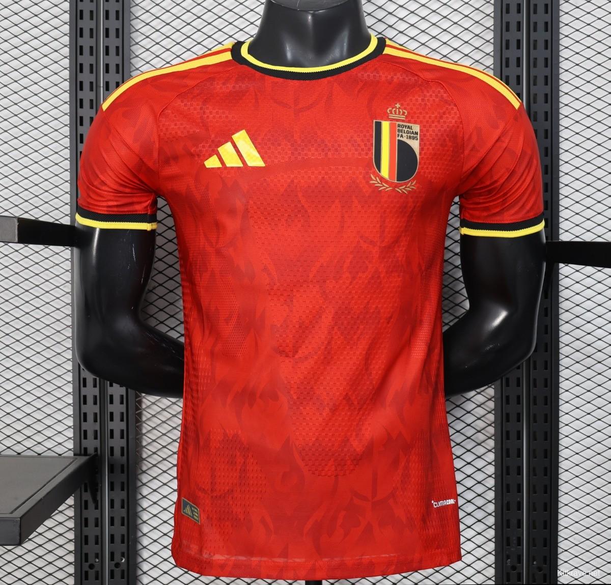 Player Version 2025 Belgium Home Jersey