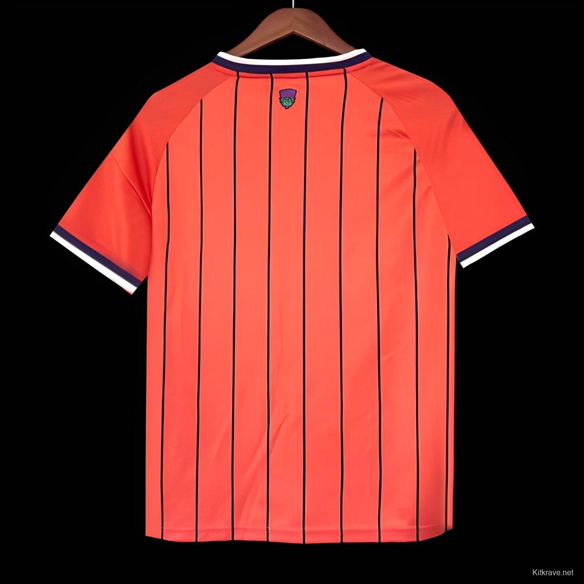 2026 Scotland Away Orange Jersey