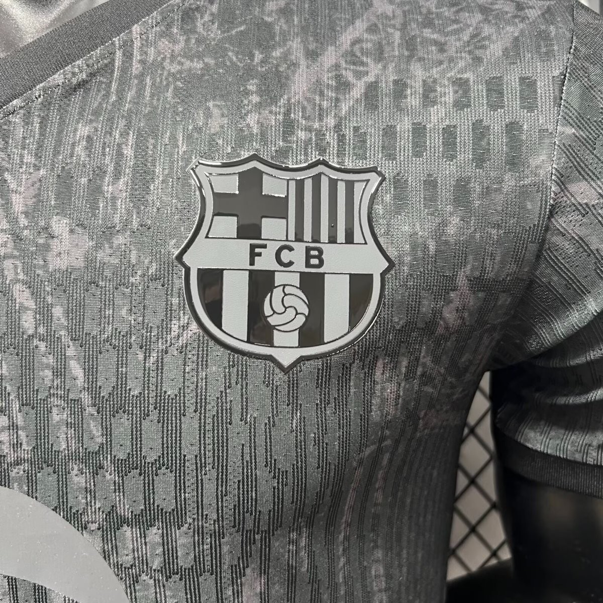 Player Version 25/26 FC Barcelona Black Special Edition Soccer Jersey