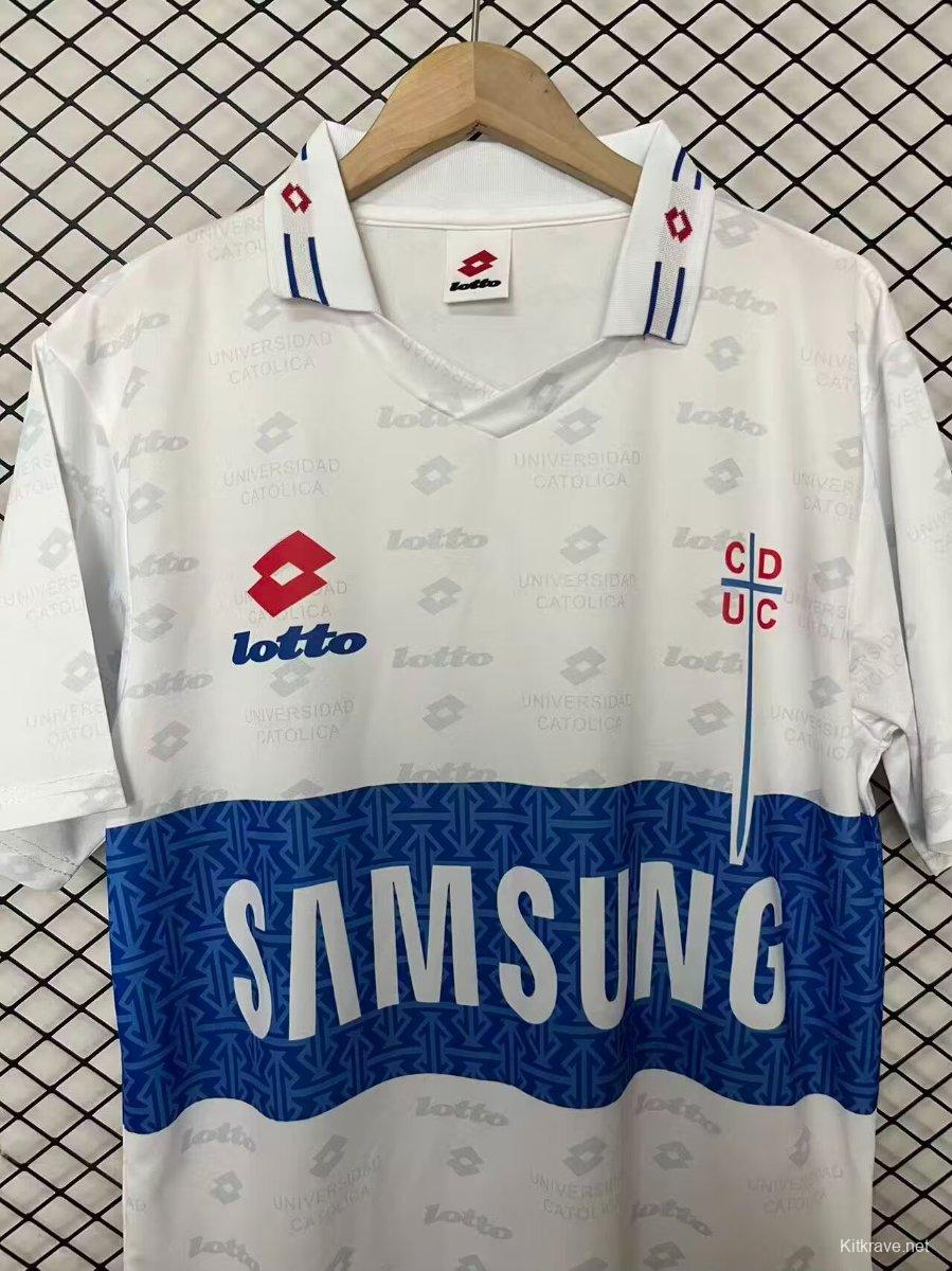 Retro 96/97 Universidad Catolica Chile Home Jersey