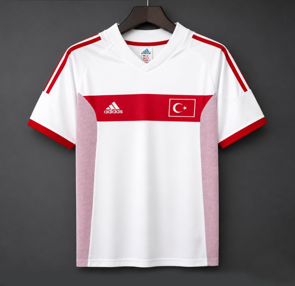 Retro 2002 Turkey Away Jersey